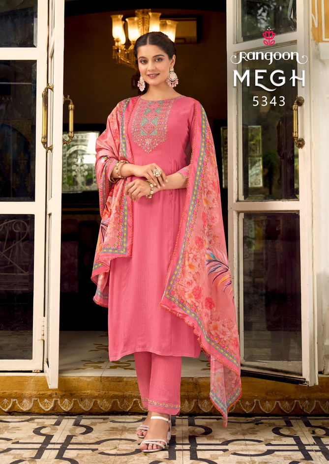 Megh By Rangoon Viscose Designer Kurti With Bottom Dupatta Wholesale Price In Surat
